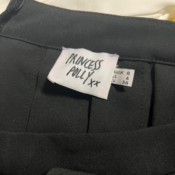 Princess Polly Black Cheer Skirt - Picture 4 of 4